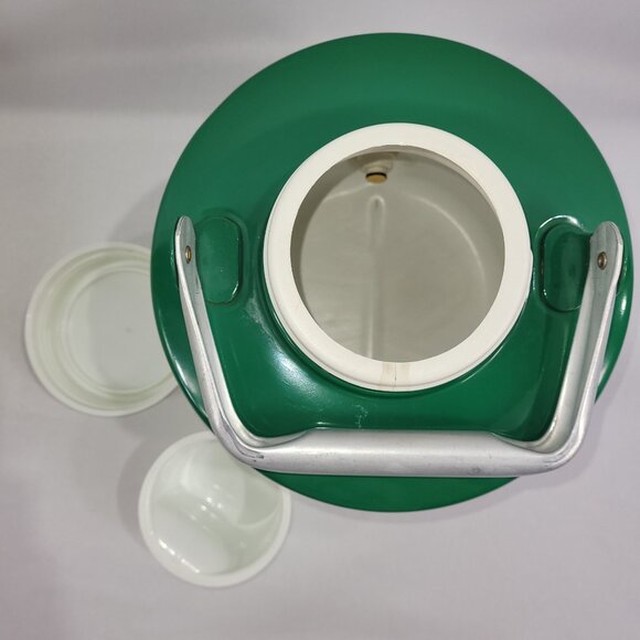 Coleman Vintage Snow-Water Jug Cooler Thermos Model 5501D Camping Cup Beverage - Picture 4 of 4